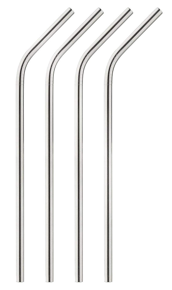 stainless steel drinking straws set of 4
