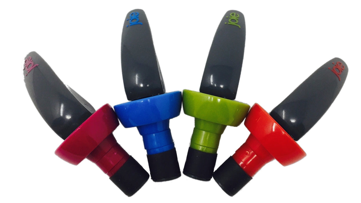 colorful wine bottle stoppers set of 3