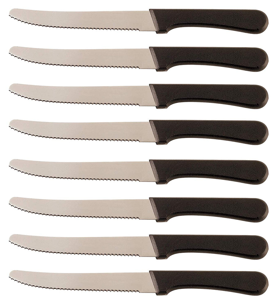 set of 8 steak knives red rapture gifts