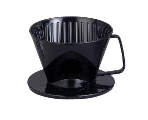 pour over plastic coffee filter number 1 size black