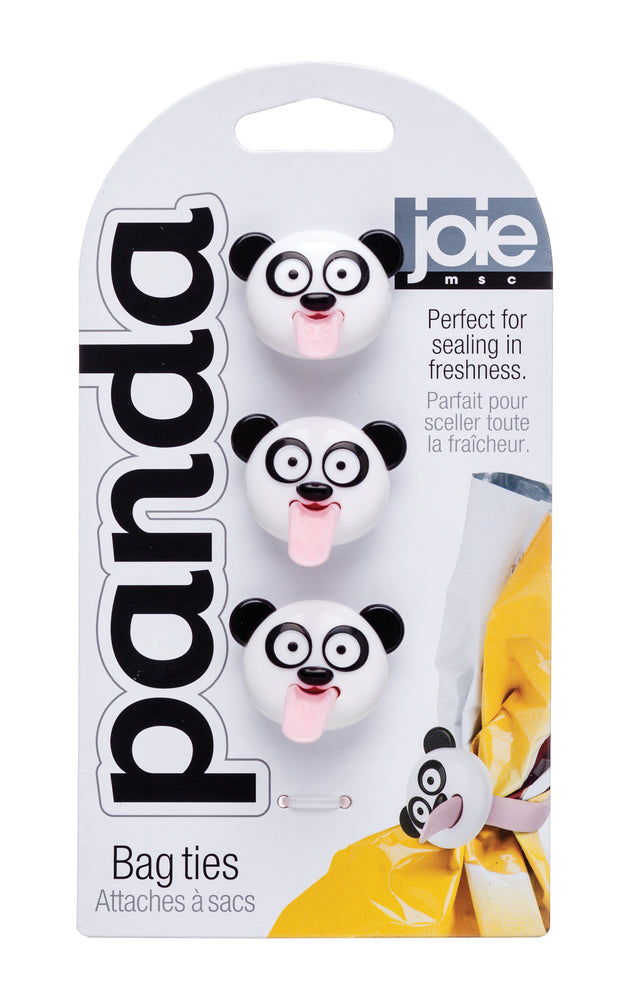 Joie Panda Bag and Cable Ties, Silicone, Set of 3