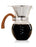 Pour-Over Coffee Maker, Borosilicate Glass with Bamboo Handle, 22-Ounce Capacity