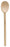 HIC French Beechwood Classic Spoons, Made in France, 10-Inch and 12-Inch, Set of 2