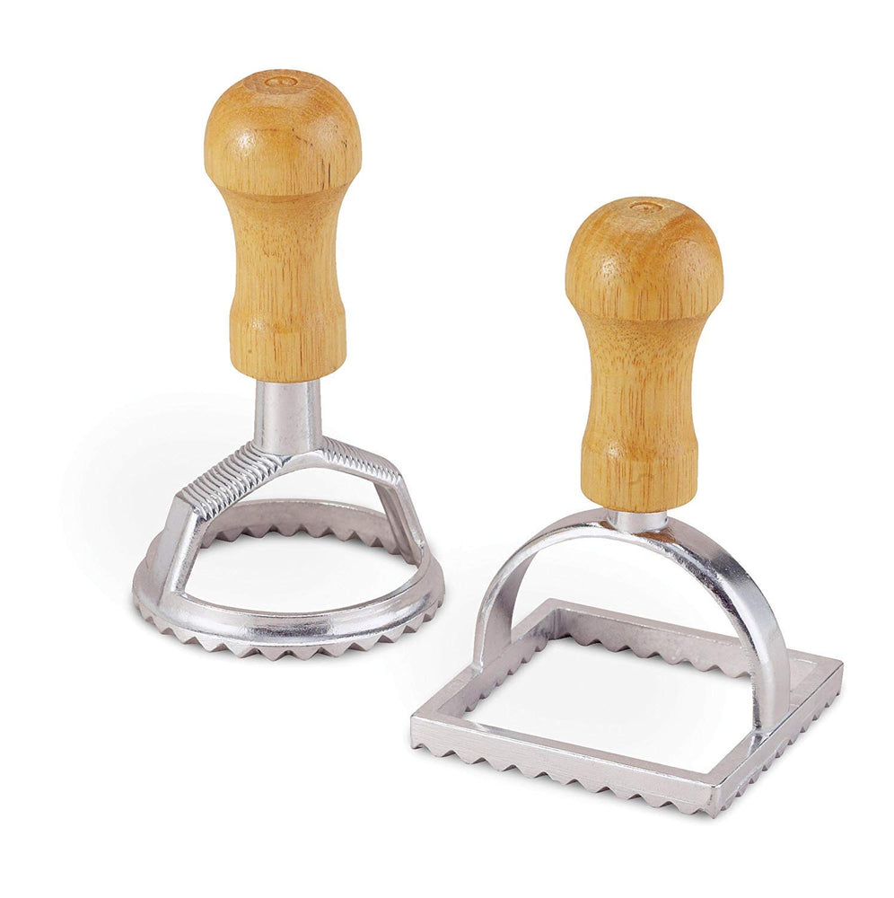 fantes ravioli stamp cutters set square and round