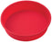 red round silicone cake pan