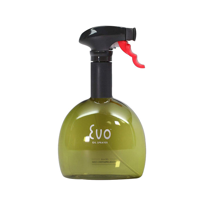 Evo Kitchen and Grill Olive Oil and Cooking Oil Trigger Sprayer Bottle, 18 oz