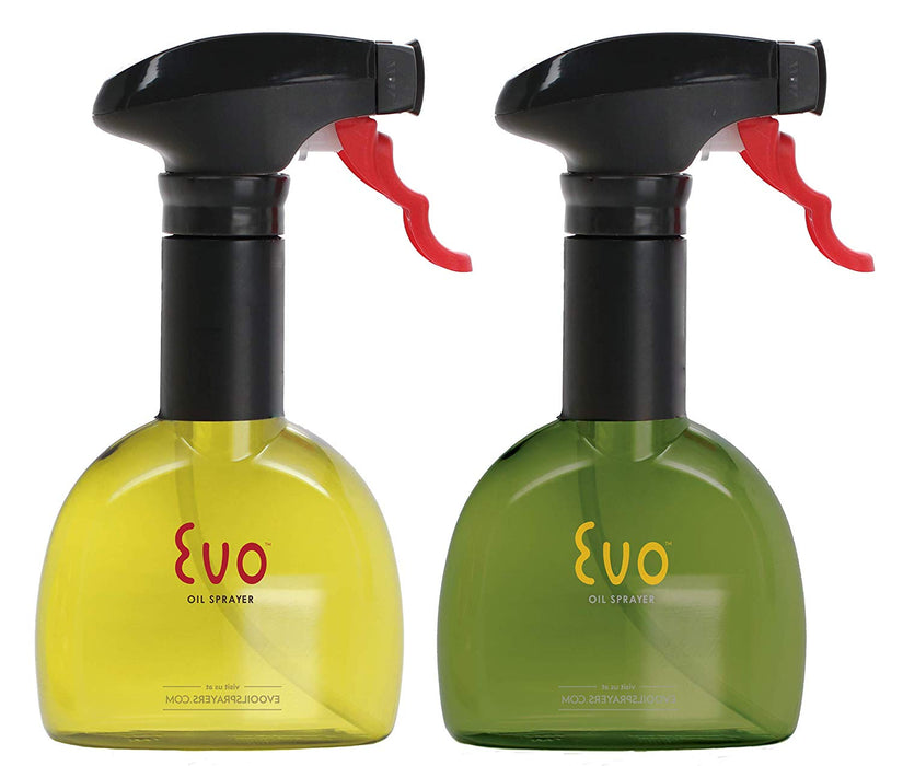 shop evo oil sprayer bottles set of 2 8118 yellow and green