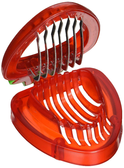 Joie MSC Simply Slice Strawberry Slicer, Red