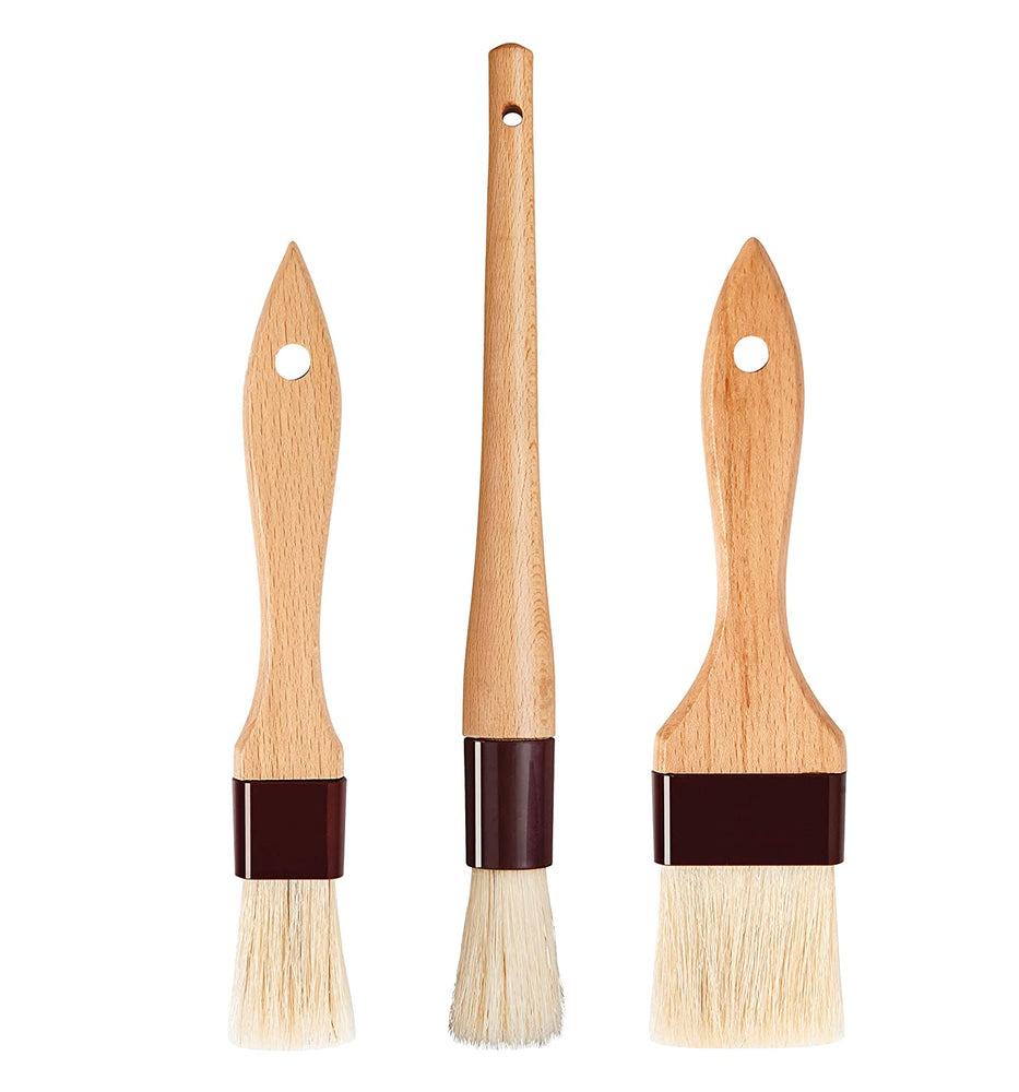 Mrs. Anderson's Baking Pastry and Basting Brushes, 3-Piece Set