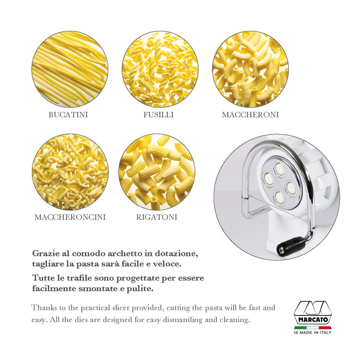 marcato pasta noodle maker attachments