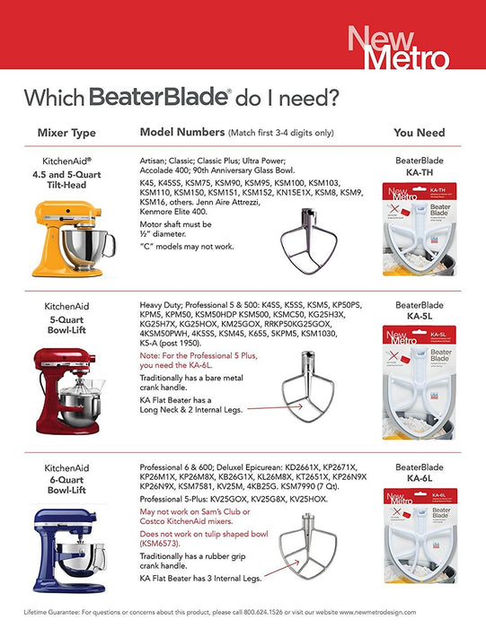 BEATERBLADE FOR KITCHENAID STAND MIXERS