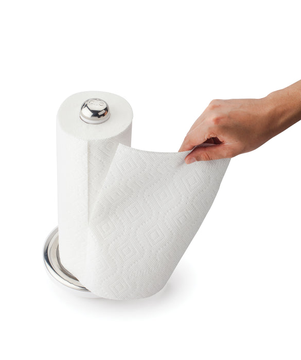 Joie Modern Paper Towel Holder, Black or White