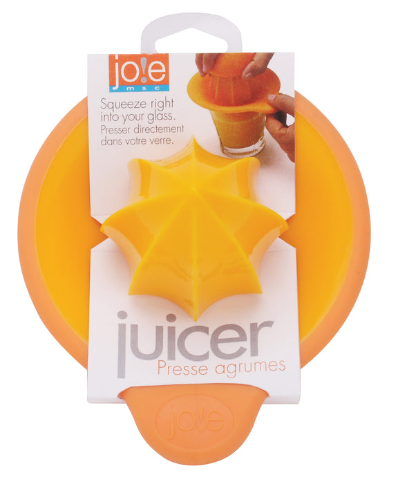 joie orange juicer and citrus reamer in packaging